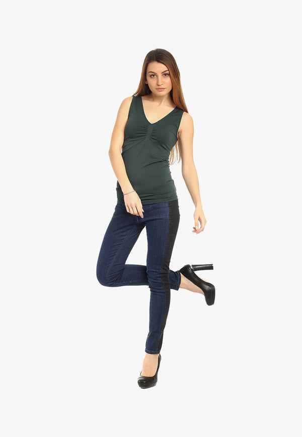 Jeggings & Crop Cami Top